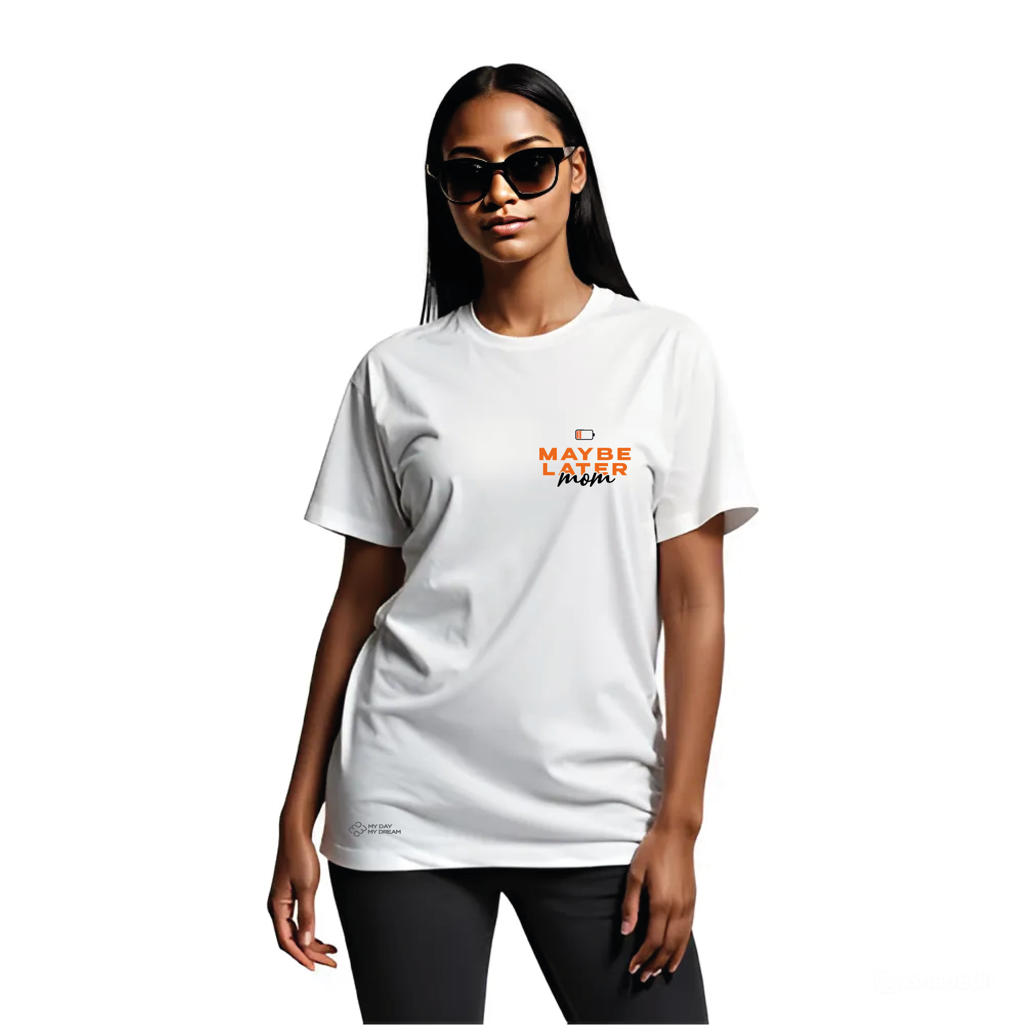 T-Shirt Maybe Later Mom