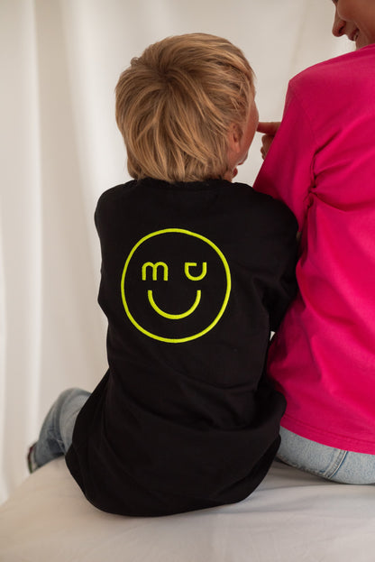 Smiley Black Tshirt