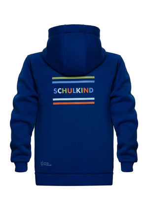 Schulkind Zipper Blau