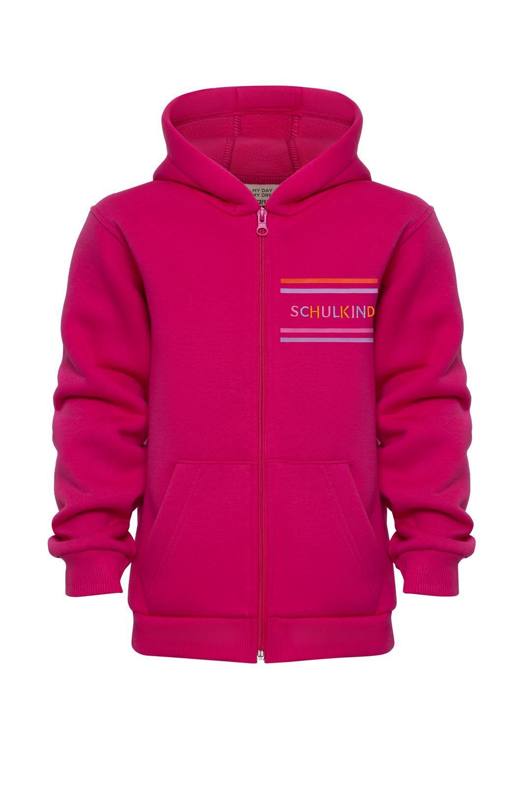 Schulkind Zipper Rosa