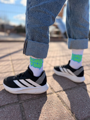 Schulkind Graffiti Green