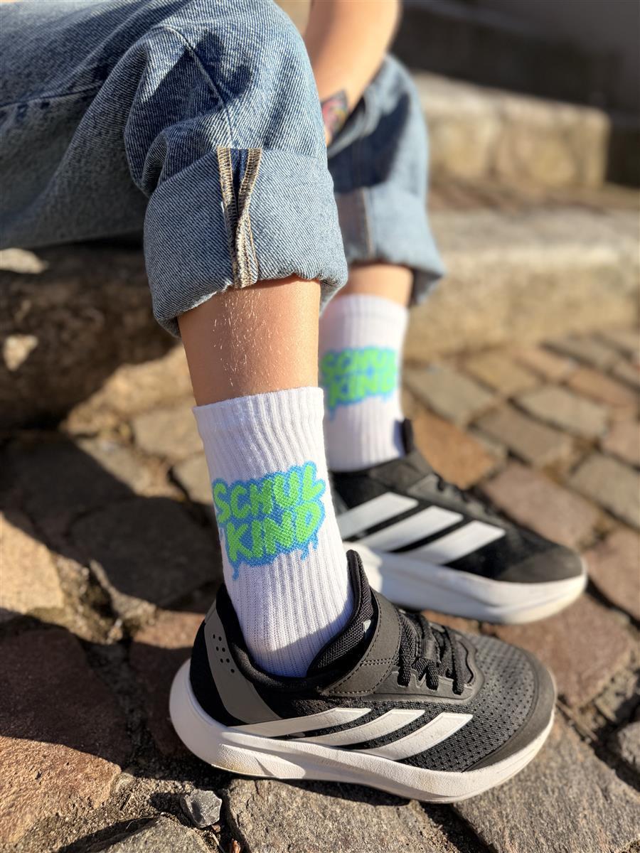 Schulkind Graffiti Green