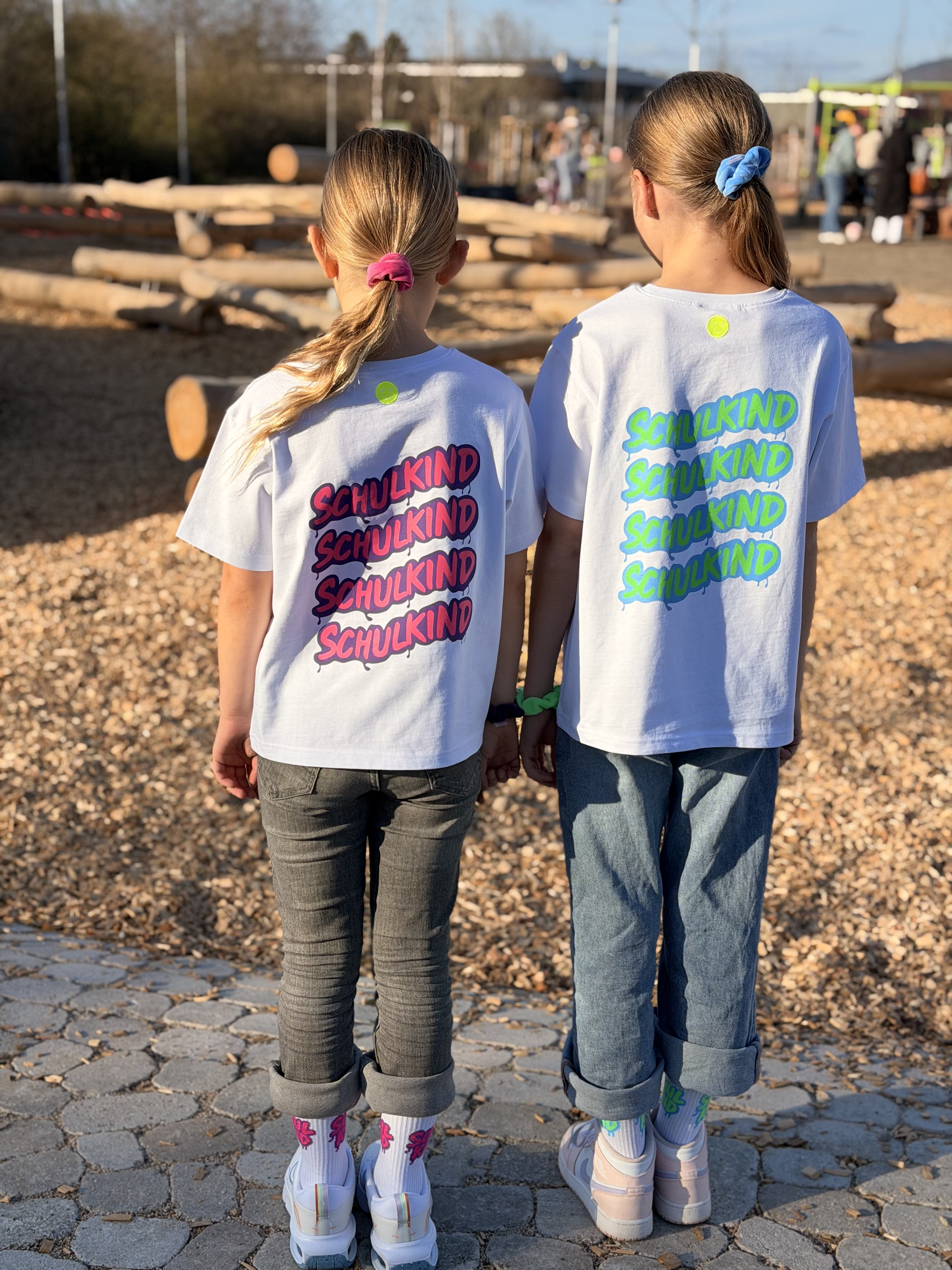 Schulkind Graffiti Pink