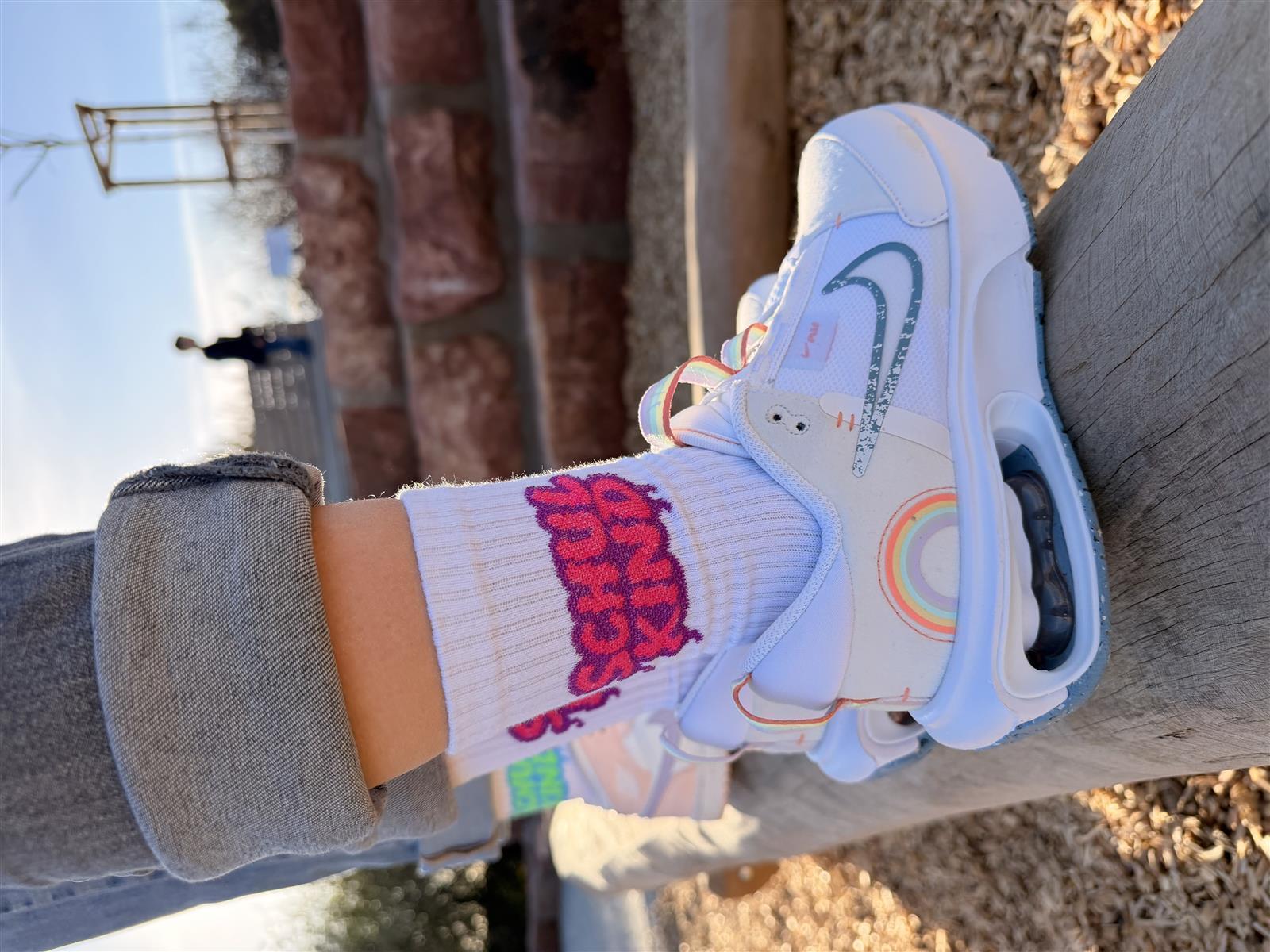 Schulkind Graffiti Pink