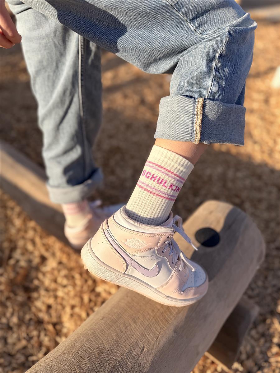 Schulkind Pastell Pink