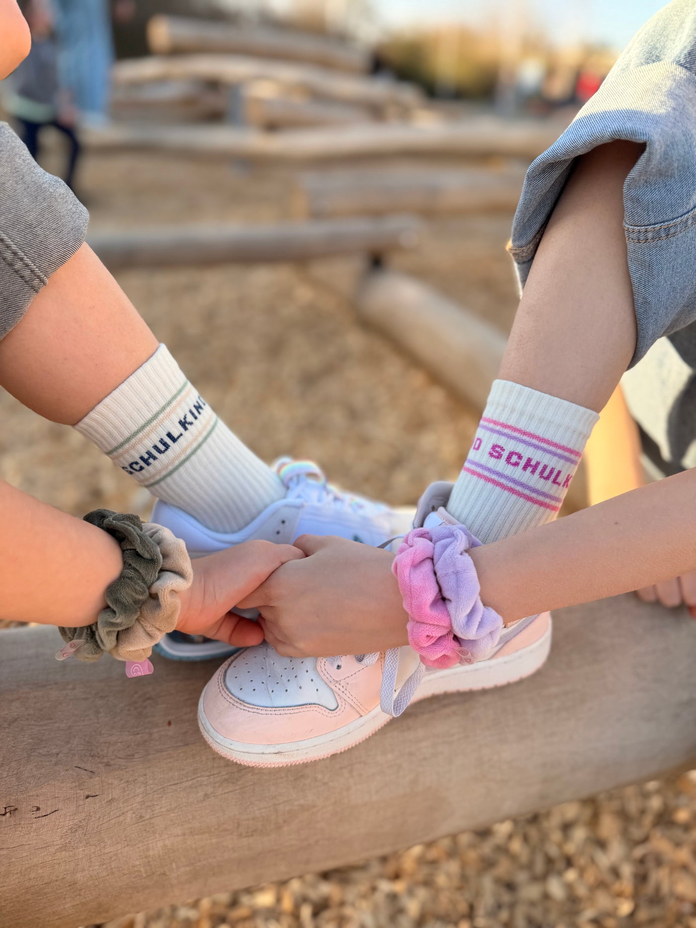 Schulkind Pastell Pink