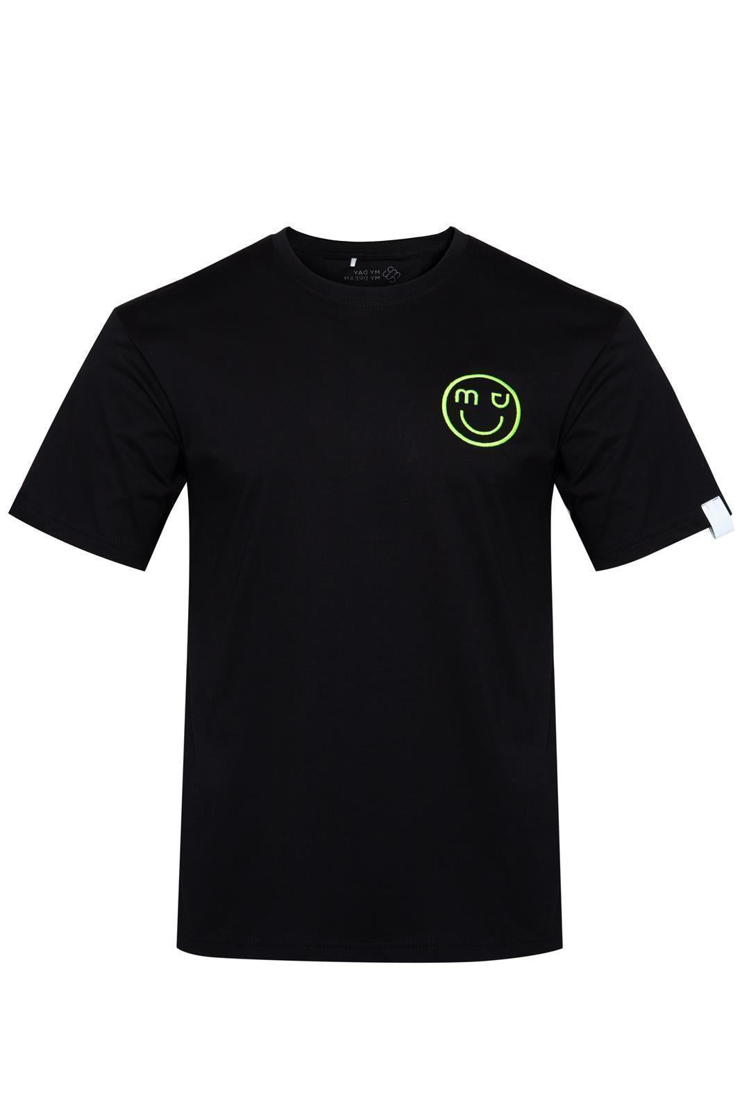 Smiley Black Tshirt