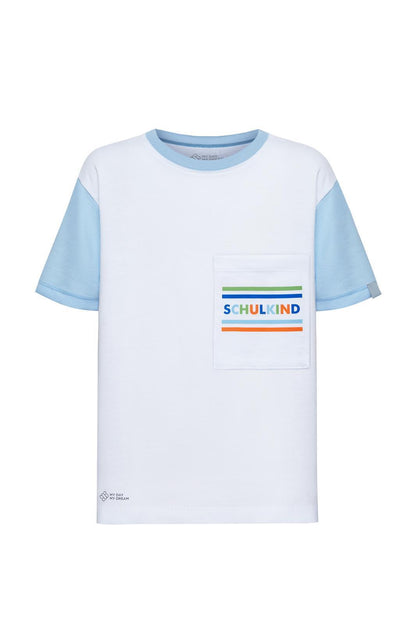 Schulkind hell blau T-Shirts